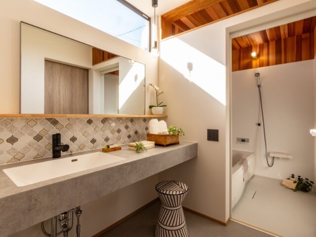 カビないお風呂
ヒートショックから家族を守る
掃除が楽なお風呂
吹き抜けのお風呂
真冬でも暖かいお風呂